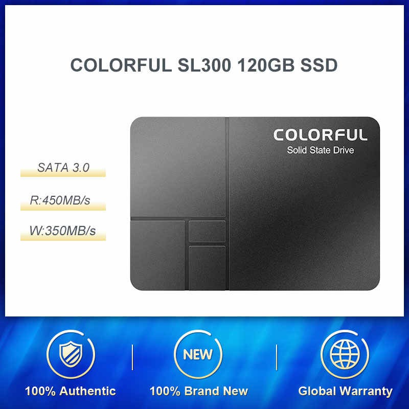 Ổ Cứng SSD 120GB SL300 120GB / SSD SATA3 / SSD 120GB | BigBuy360 - bigbuy360.vn