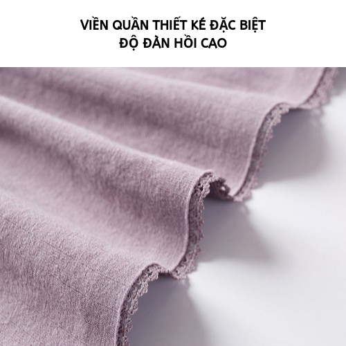 Original Quần Lót Classic BrieSF Nữ Đáy Viscose Bikini Thông Hơi Thắt Lưng Thun Cao Cấp ZK GR999 II Nội Địa Trung Nam