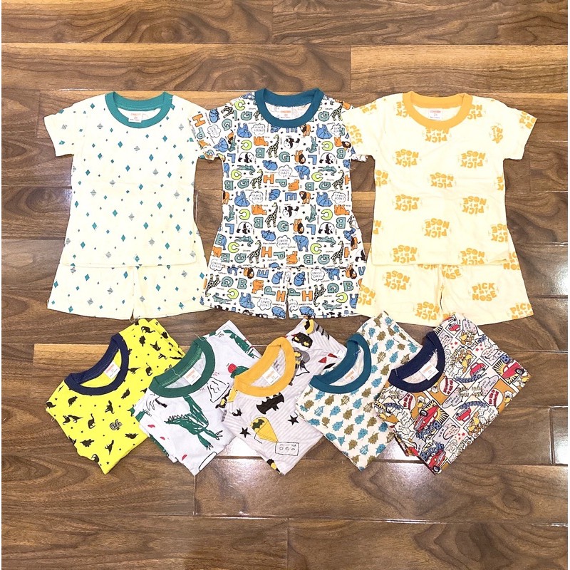 𝗦𝗵𝗼𝗽 𝗠𝗲̣ 𝗕𝗼𝗯 𝟴𝟲 - Bộ Bé Trai, Bộ Cộc Tay Trẻ Em Mùa Hè Chất Cotton cho bé trai 1-6 tuổi, Bộ cộc tay cho bé mặc nhà