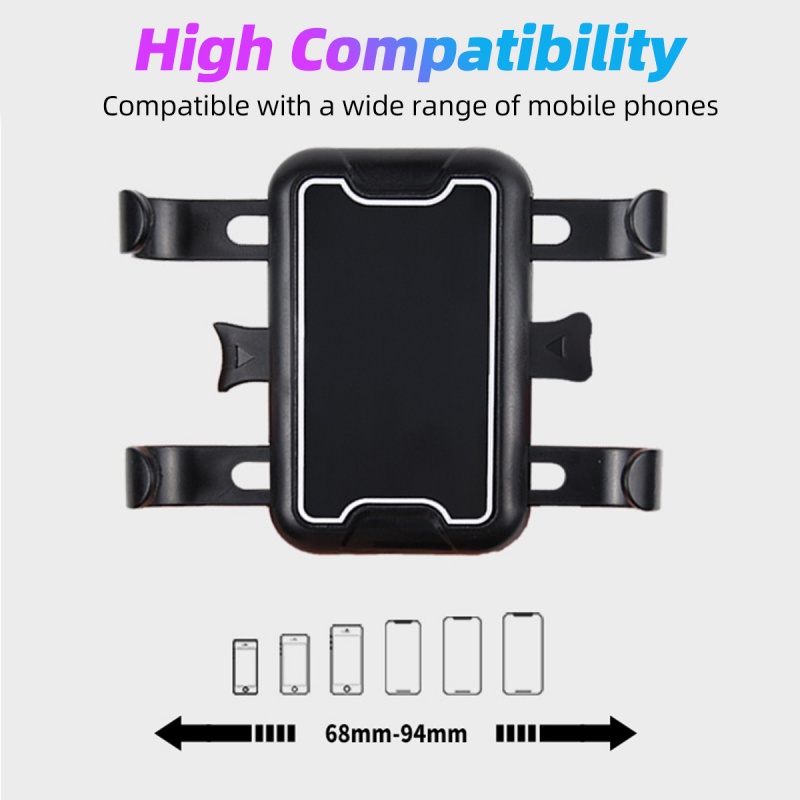 Giá đỡ điện thoại Hdoorlink thông minh xoay 360 độ gắn tấm chắn nắng trên xe hơi