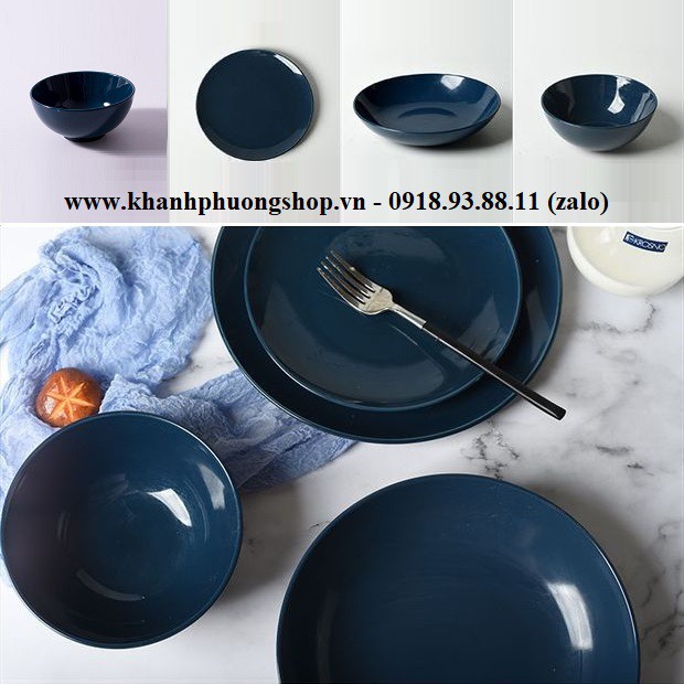 Bộ chén tô dĩa sứ cao cấp - bộ chén tô dĩa sứ