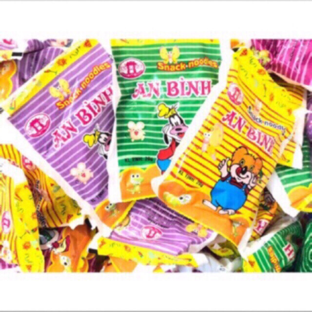 Sỉ thùng 200 gói mỳ trẻ em An bình