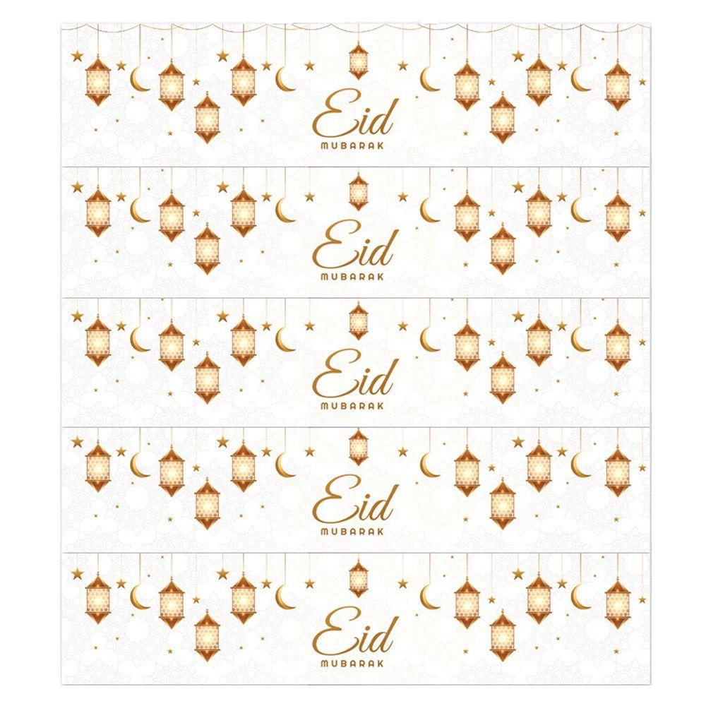 Set 20 Sticker Eid Mubarak Eid al-fitr Ramadan Dán Trang Trí