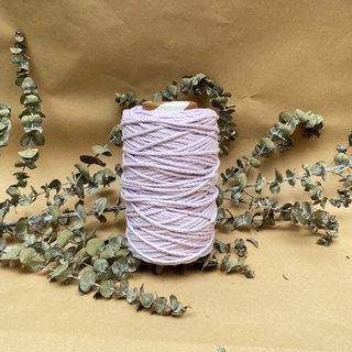 Dây thừng macrame màu TÍM NHẠT 3mm