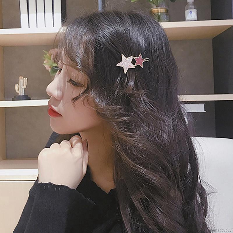 Kẹp tóc hình ngôi sao xinh xắn dành cho nữ