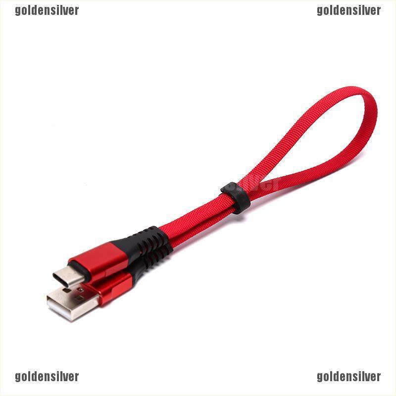 Dây Cáp Sạc / Truyền Dữ Liệu Micro USB Type-C 2.4A Mini 30CM