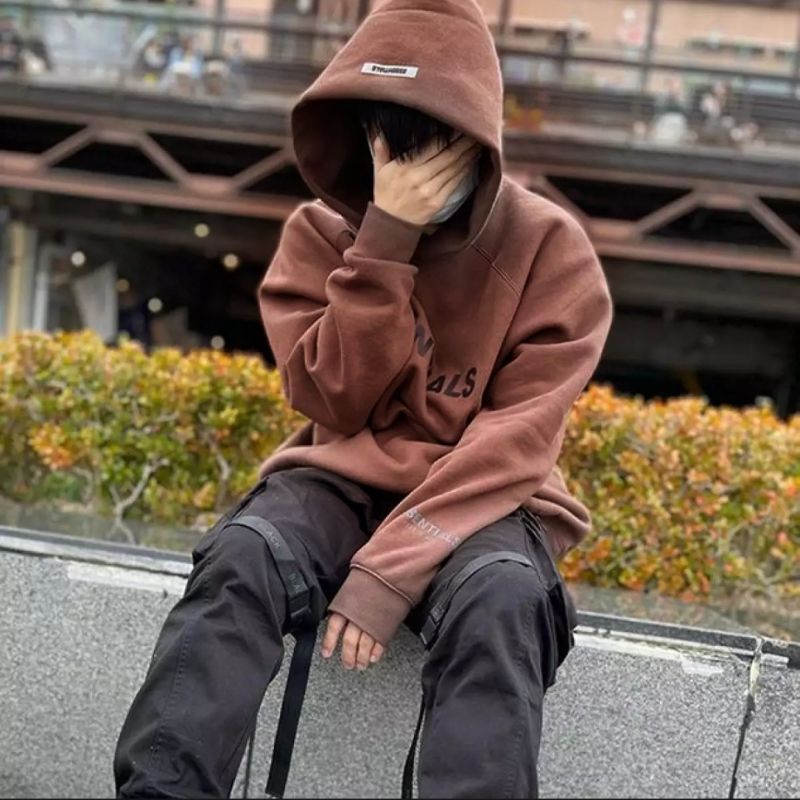 Áo Hoodie Essentials Form Rộng chất nỉ bông dày DKSG , áo hoodie nam nữ