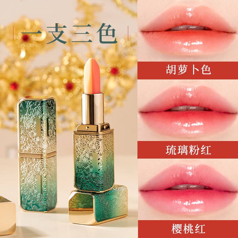 (hàng Mới Về) Son Môi Dưỡng Ẩm Màu Sắc Thay Đổi Theo Nhiệt Độ Agag | BigBuy360 - bigbuy360.vn