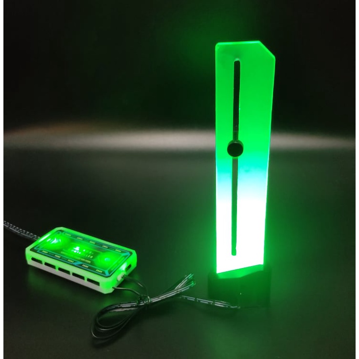 Giá Đỡ VGA Dạng Đứng Chống Xệ Tích Hợp Led RGB Đồng Bộ Màu Hub Coolmoon, Hub Sync Mainboard