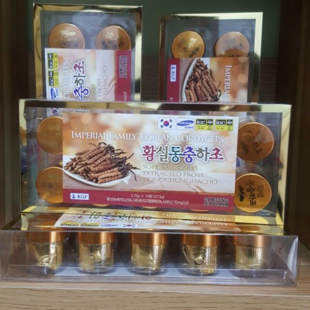 Đông Trùng Hạ Thảo Hàn Quốc Hộp 10 Viên
