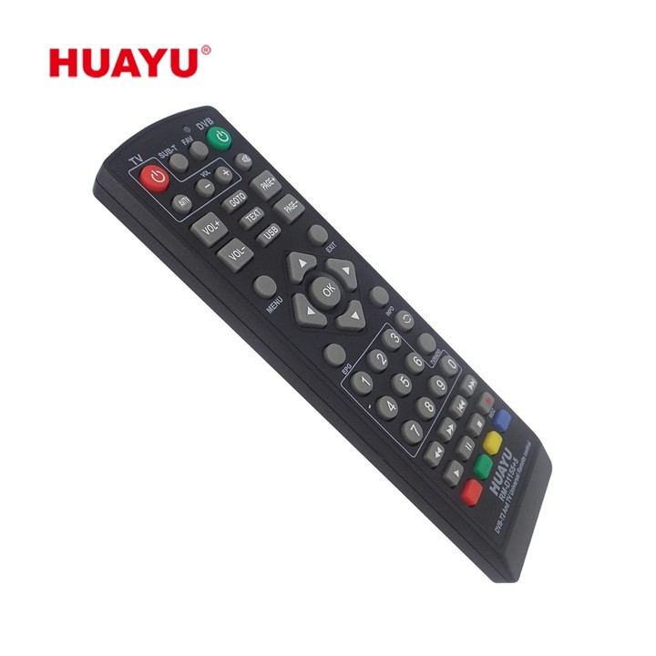 Remote điều khiển đầu thu kỹ thuật số mặt DVB-T2 đa năng RM-D1155+6