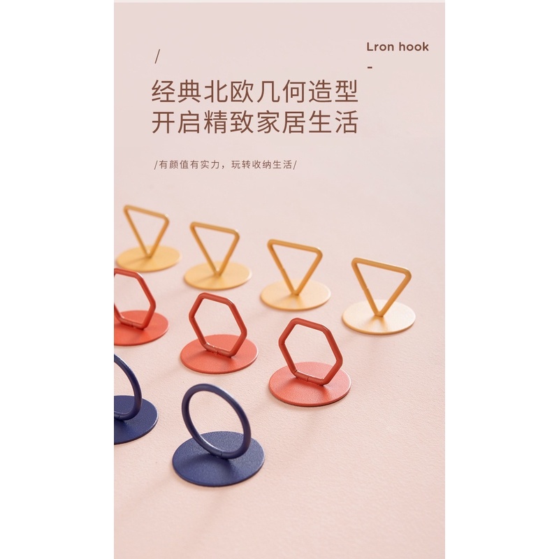 Móc Treo Đồ Gắn Tường Bằng Sắt Phong Cách Bắc Âu