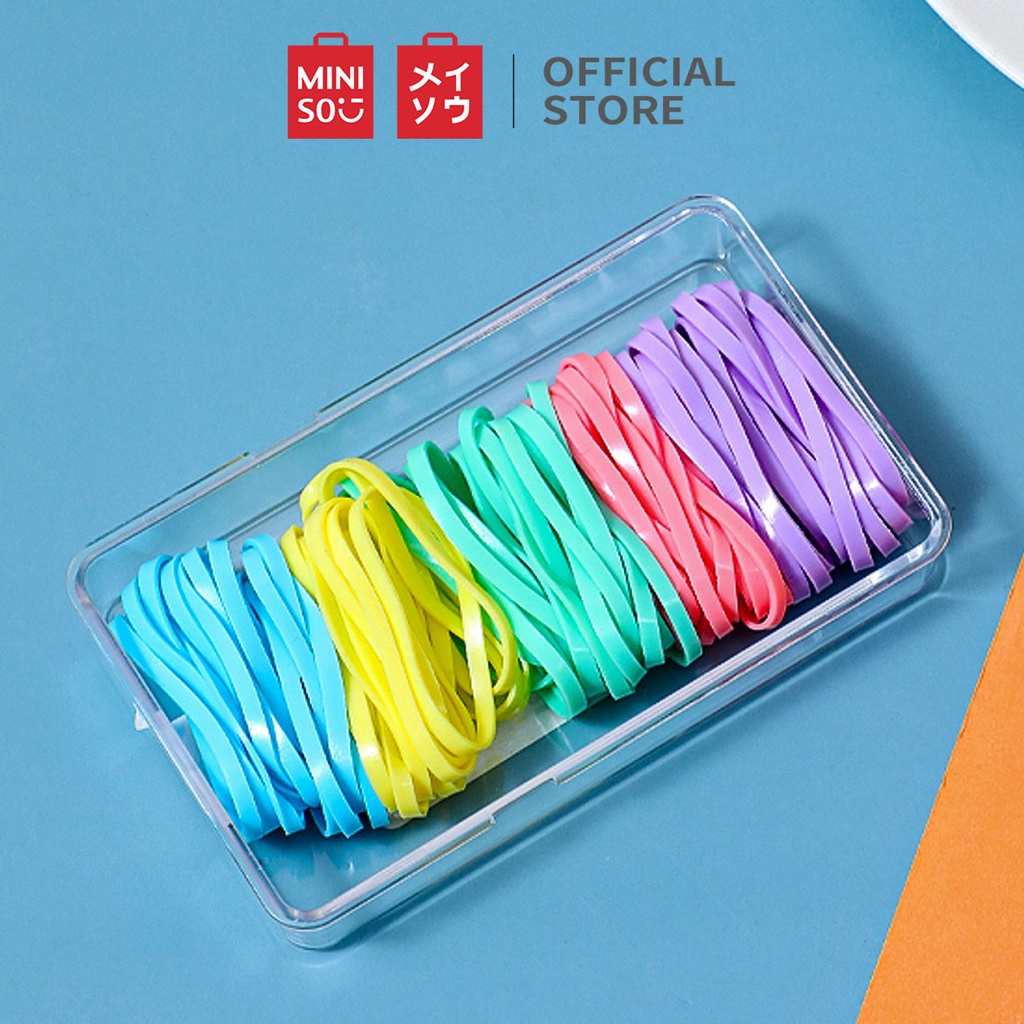 Thun cột tóc 150 cái MINISO