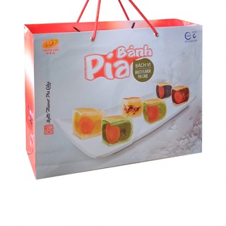 Bánh Pía [FREESHIP] Bánh Pía Bách Vị Tân Huê Viên - Gồm 6 Vị Bên Trong Hộp (Đặc Sản Sóc Trăng)