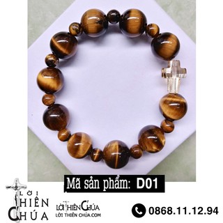 Chuỗi Mân Côi MH màu vàng đẹp 10mm