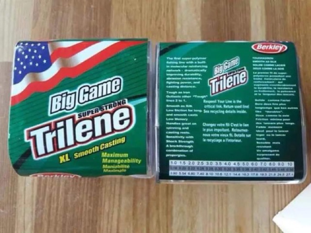 cước câu cá trilene cước cá mập 300m
