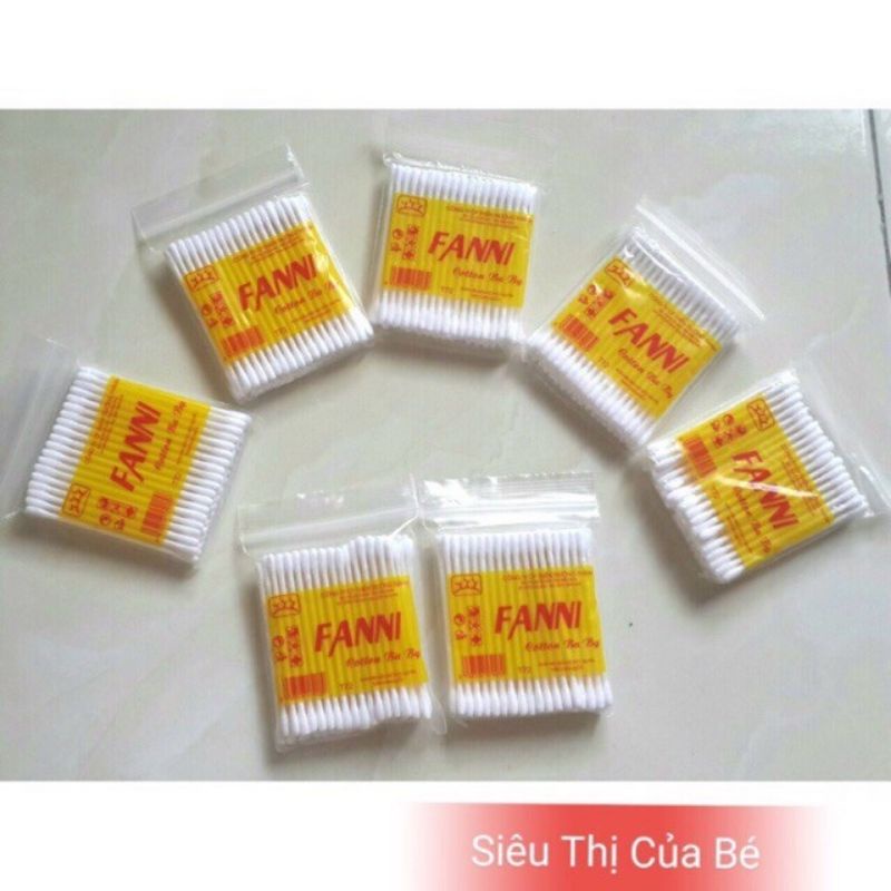 12 gói tăm bông cho bé