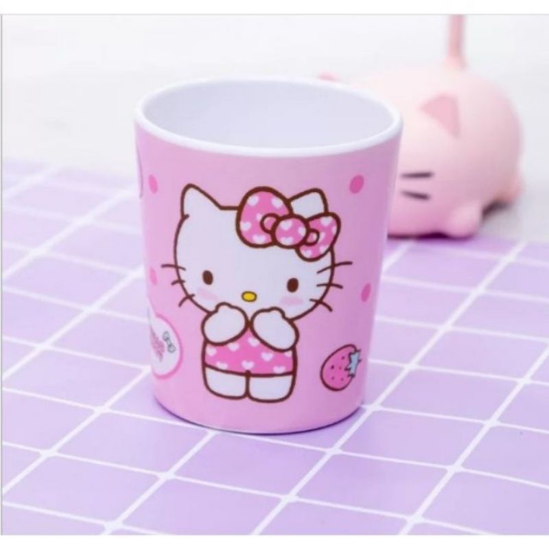 🌻SET COMBO TÔ / CHÉN LY MUỖNG KITTY🎀 KITTY HOUSE