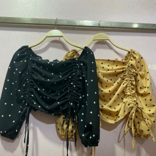 ÁO DÂY RÚT CHẤM BI CỰC XINH