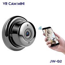 Camera wifi nhỏ gọn Panoramic V380 Pro HD-720P JW-Q2 tặng kèm thẻ nhớ 32G mới