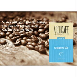 Cà phê Capuccino dừa Archcafe 20g (hộp 12 gói)