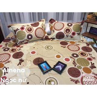 Ga Gối Cotton 100% mật độ sợi cao mã VN dầy đẹp, vỏ chăn+ chăn trần
