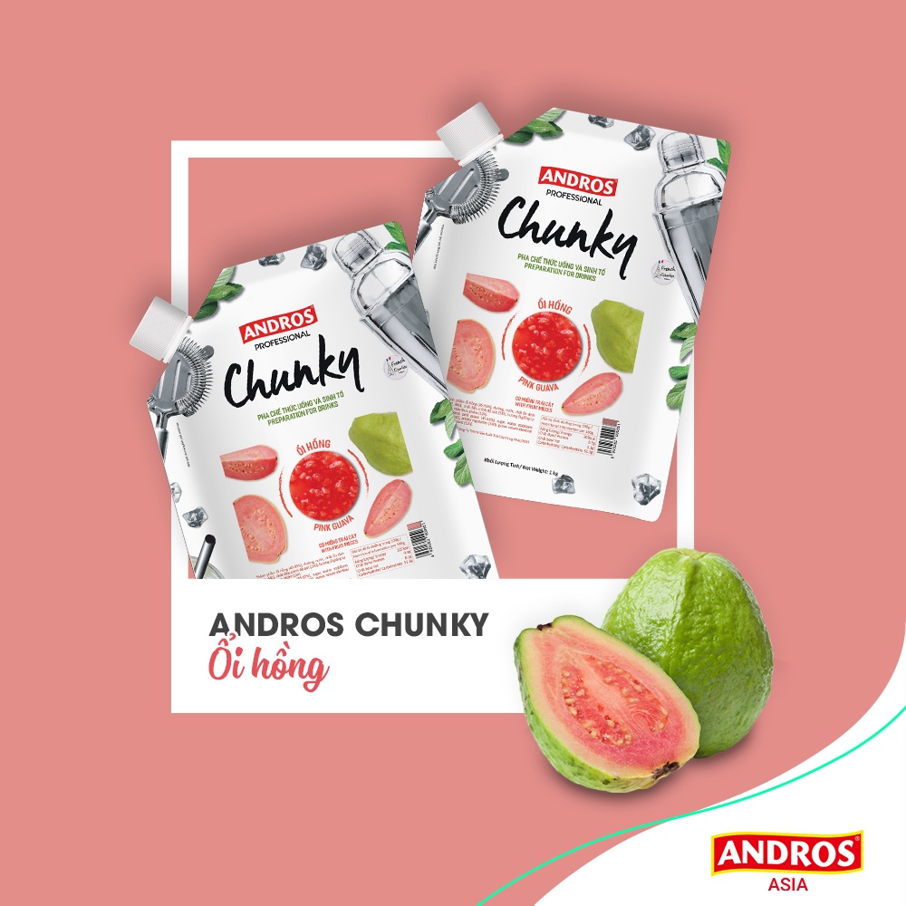 Mứt Trái Cây Chunky Ổi Hồng.Hàng công ty có sẵn giao ngay