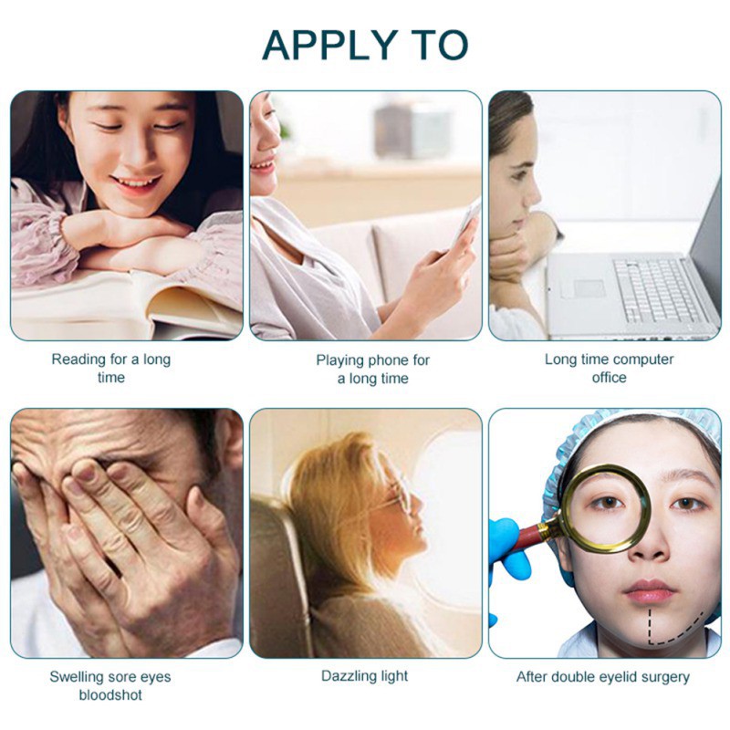 Mặt nạ làm mát mắt giúp giảm quầng thâm/bọng mắt giảm mệt mỏi | BigBuy360 - bigbuy360.vn