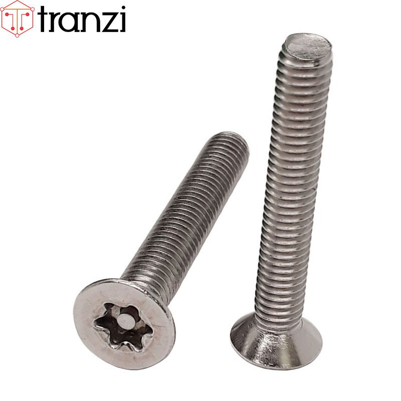 Vít hoa thị 6 cạnh đầu bằng inox 304 có nhân M6x40 - túi 10 cái