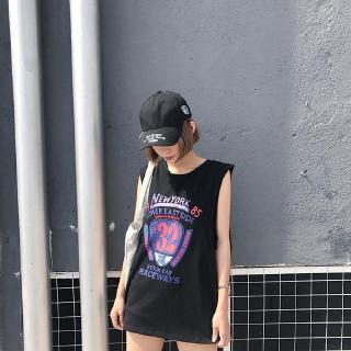 Áo tanktop nữ in chữ