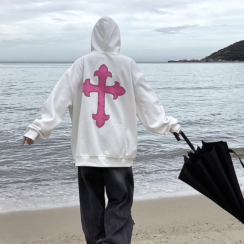 NRVP Áo hoodie nữ tay dài dáng rộng thời trang phong cách Hàn Quốc