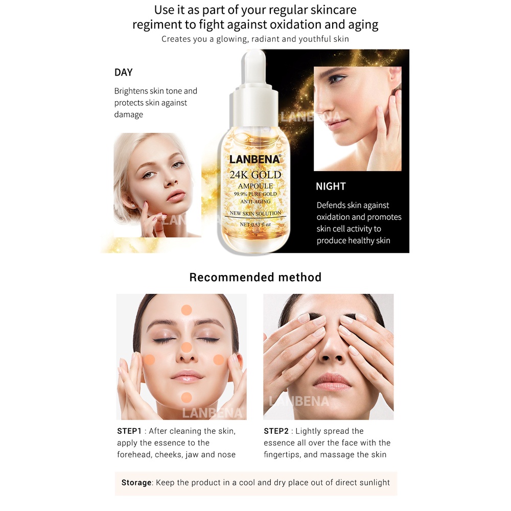 Tinh chất vàng 24K Poise 15ml | BigBuy360 - bigbuy360.vn