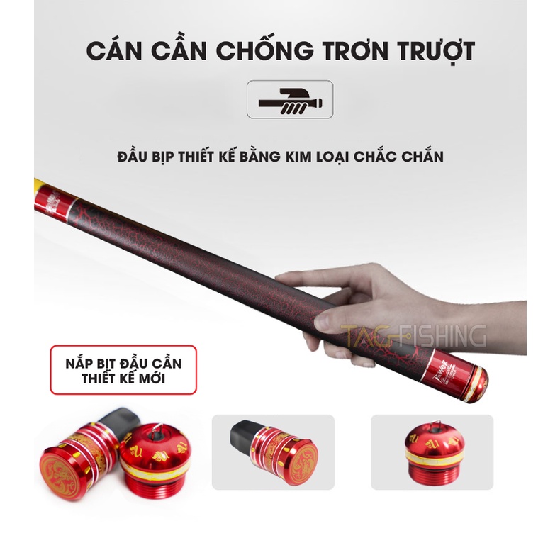 Cần Câu Tay Guide Kỳ Lân Lửa Săn Hàng