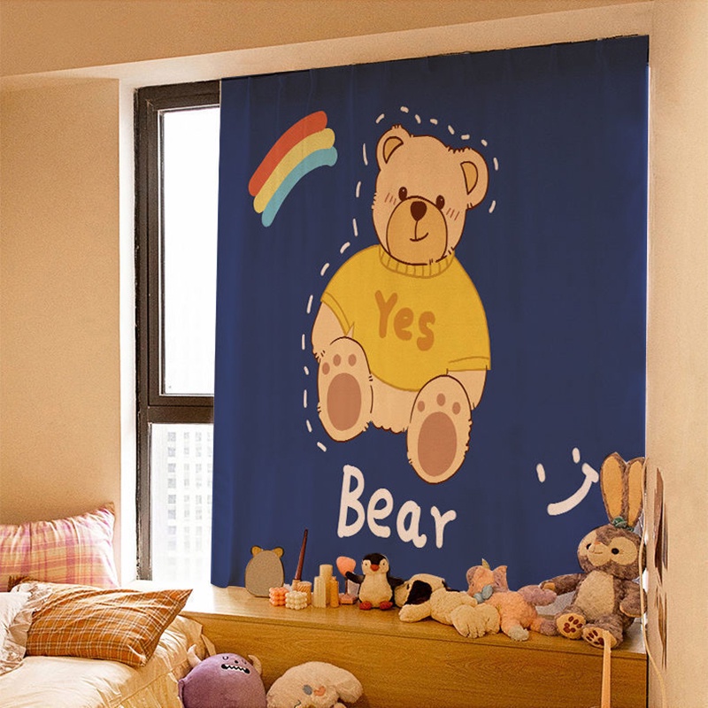 Rèm cửa MENGNI khóa dán thiết kế mới đơn giản chất lượng cao