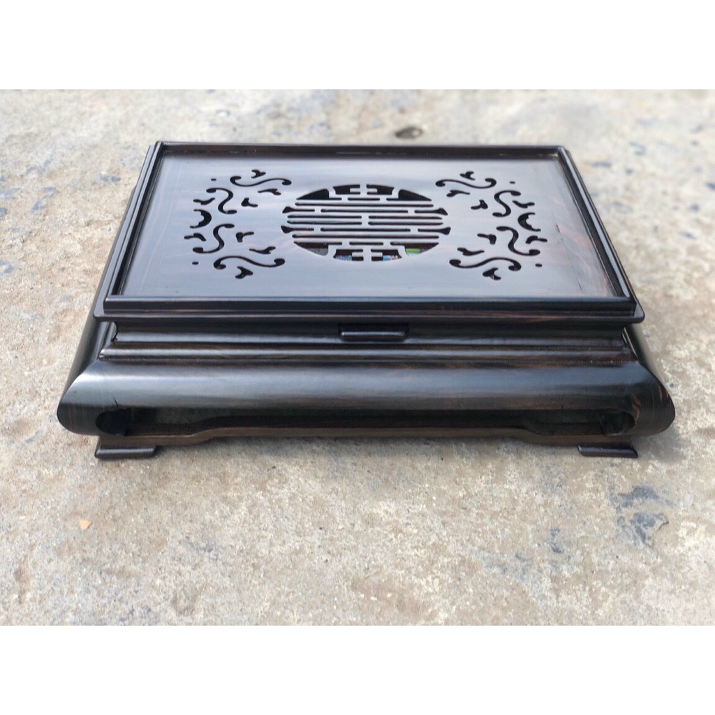 KHAY TRÀ GỖ MUN 48x38cm