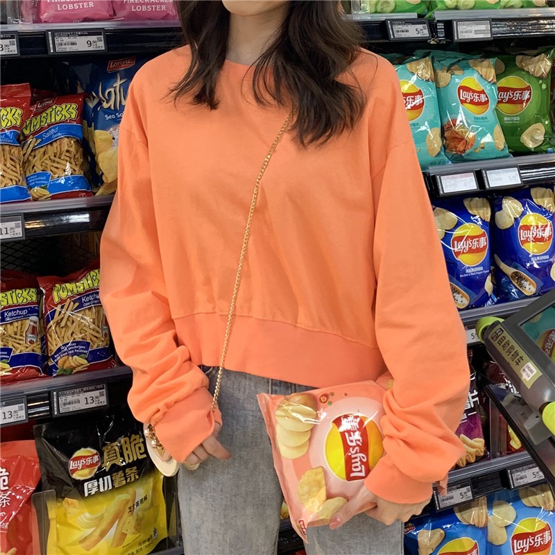 [SẴN] Áo croptop nữ Ulzzang Quảng Châu AT3