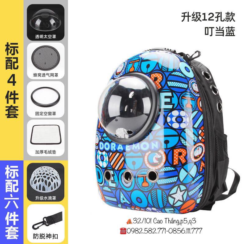 BALO PHI HÀNH GIA CHO CHÓ MÈO