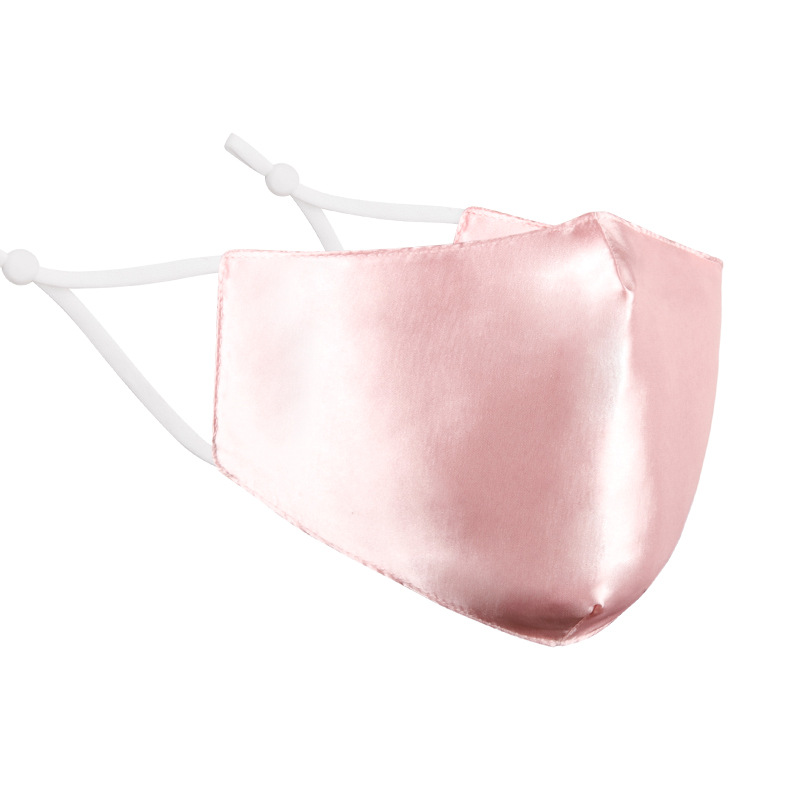 Khẩu Trang Cotton Lụa Lạnh Thoáng Khí Chống Bụi Chống Tia uv Có Thể Giặt Rửa Và Tái Sử Dụng Cho Nữ