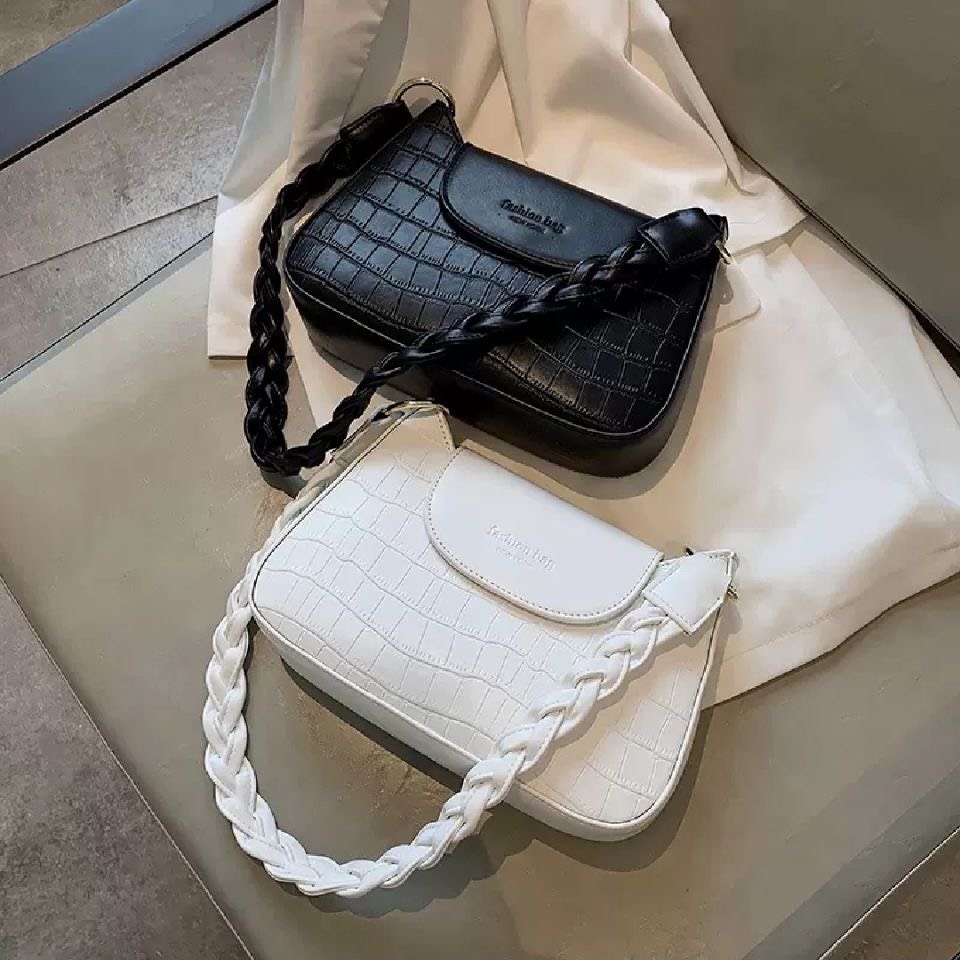 Túi kẹp nách da cá sấu đẹp đi chơi sang chảnh Túi Xinh Mint Store PK 328