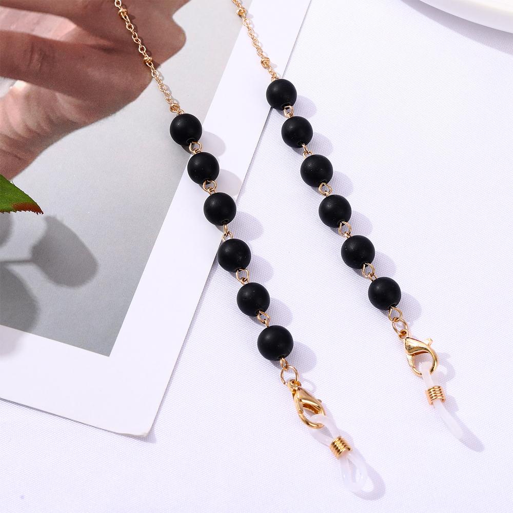 ORIENTLII Dây Đeo Mắt Kính Đính Hạt Pha Lê Chống Trượt Thời Trang