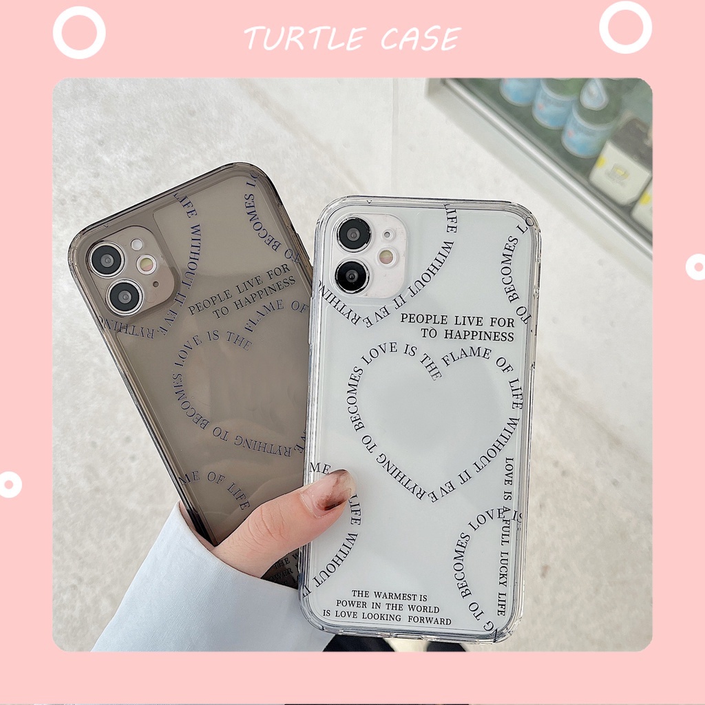 Ốp điện thoại tpu dẻo màu trong suốt cho IPHONE 12 MINI 11 PRO MAX XS MAX XR 6S 8 7PLUS