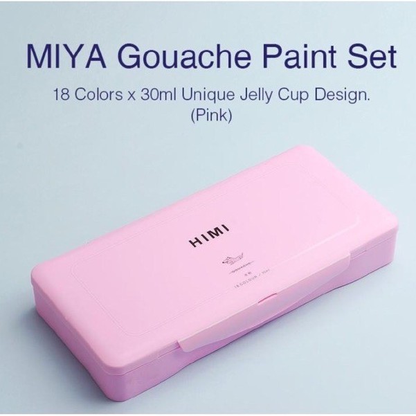 Bộ 18/24 màu vẽ himi Gouache trang trí