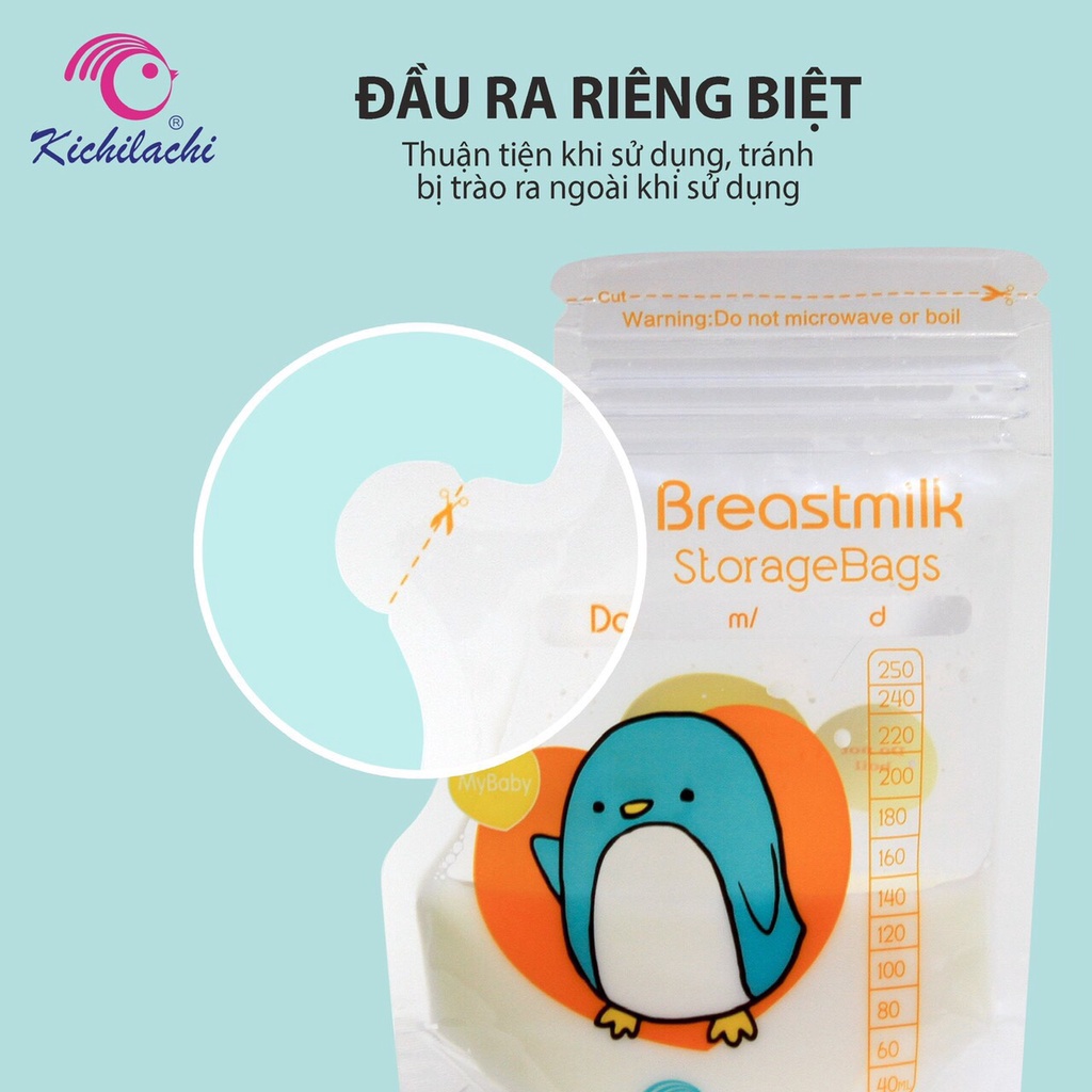 Hộp túi trữ sữa 100ml-250ml