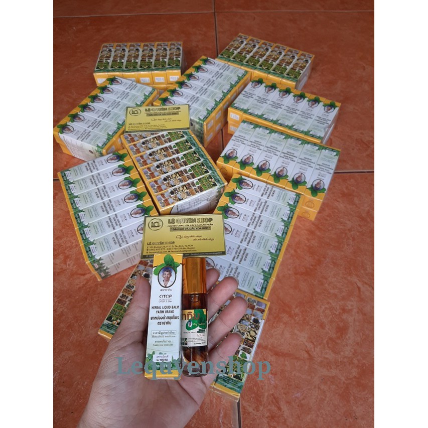 Dầu lăn thảo dược 25 vị Thái Lan 8ml