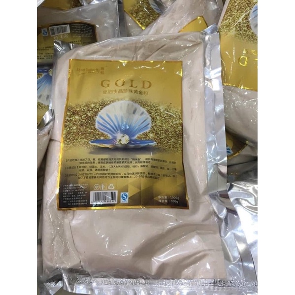 Bột đắp mặt nạ vàng 24K