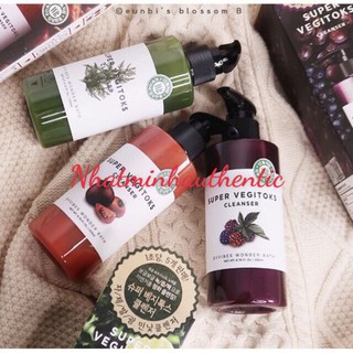 Sữa rửa mặt rau củ Sữa rửa mặt thải độc Super Vegitoks Cleanser