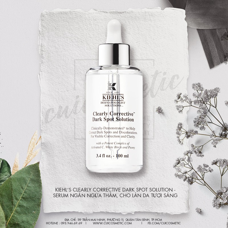 Tinh chất trắng da dark spot kiehl’s serum