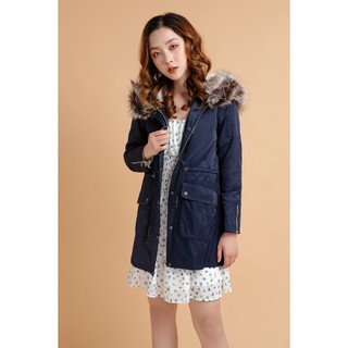 Áo khoác kaki dài tay cổ lông kka2638 - 20again
