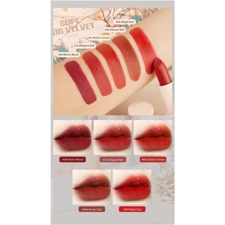 Set 5 thỏi son Soft Fog VelVet