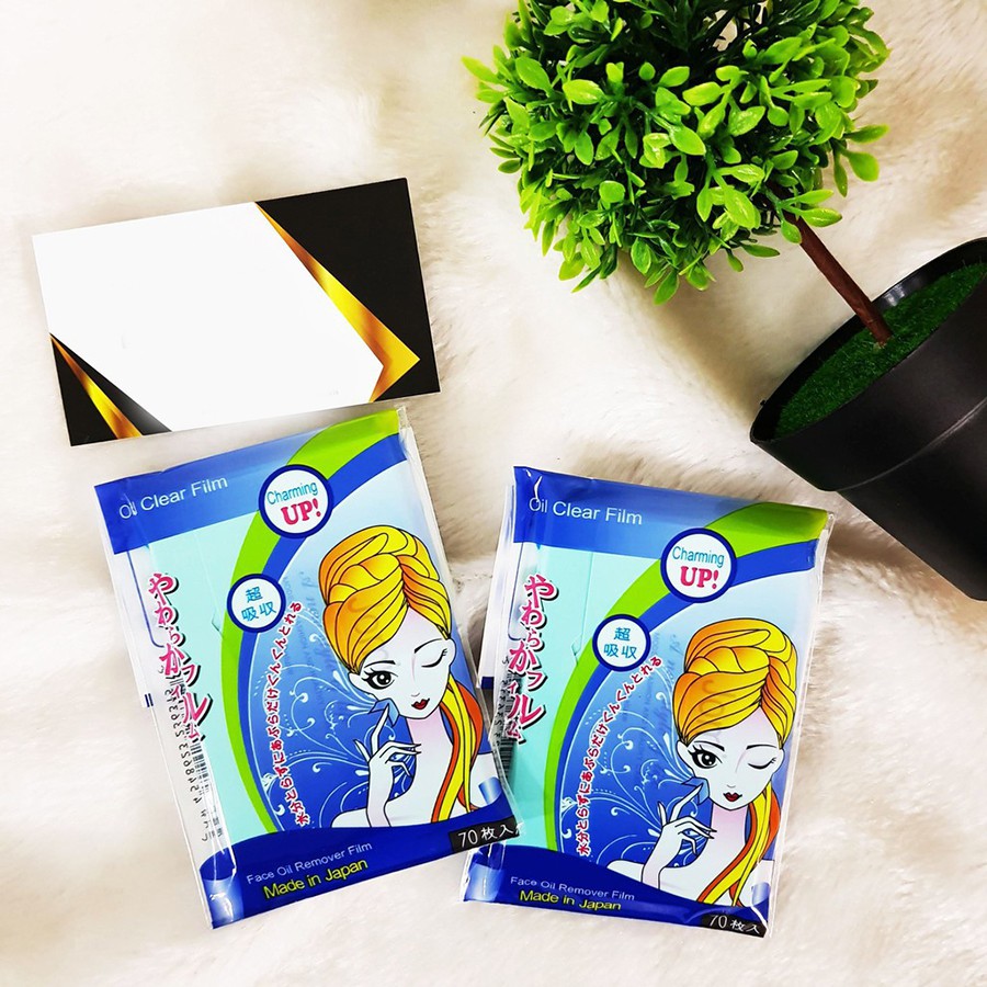 Giấy Thấm Dầu Jomi Oil Clear Film Nhật Bản - Gói 70 Miếng | BigBuy360 - bigbuy360.vn